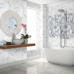 Панель ПВХ 250х2700х8 мм Venta бесшовная цифровая печать статуарио 2,025 кв.м (3 шт.) - фото 6