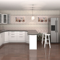 Панель ПВХ 250х2700х8 мм Venta бесшовная цифровая печать ретро 0,675 кв.м - фото 2