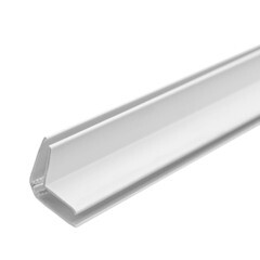 Угол универсальный разборный для панелей 5х3000 мм ПВХ матовый белый - фото 2