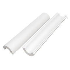 Теплоизоляция для труб Knauf Therm Скорлупа 110х50х1000 мм белая - фото 8