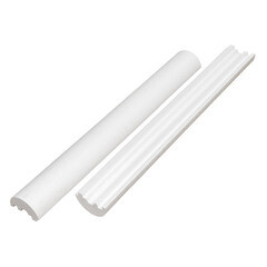 Теплоизоляция для труб Knauf Therm Скорлупа 32х50х1000 мм белая - фото 4