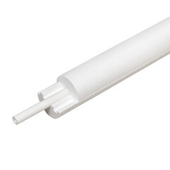 Теплоизоляция для труб Knauf Therm Скорлупа 32х50х1000 мм белая - фото 3