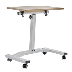 Изображение товара Стол многофункциональный на колесах 48х40 см светлое дерево Ролет