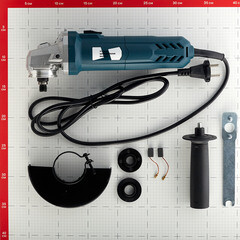 Шлифмашина угловая электрическая 750 Вт d125 мм (NAG-750/125) - фото 3