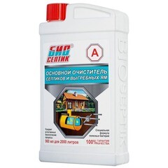 Изображение товара Средство для очистки септиков и выгребных ям Биосептик А 960 мл