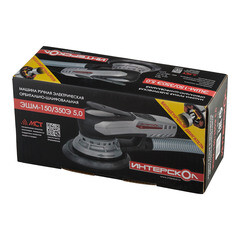 Шлифмашина эксцентриковая электрическая Интерскол ЭШМ-150/350Э 5,0 350 Вт d150 мм (800.1.0.70) - фото 4