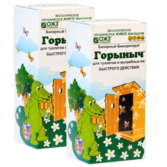 Изображение товара Биоактиватор для туалетов и выгребных ям БашИнком Горыныч 1 л