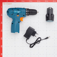 Дрель-шуруповерт аккумуляторная Кратон Home CDH-12-Li-1,5 12 В 1,3 Ач Li-Ion 1 АКБ и ЗУ (3 11 01 061) - фото 3