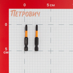 Бита Rage by Vira (554146) TORX T15 магнитная 50 мм торсионная (2 шт.) - фото 3