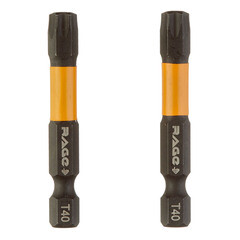 Изображение товара Бита Rage by Vira (554250) TORX T40 магнитная 50 мм торсионная (2 шт.)