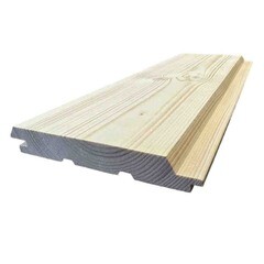 Изображение товара Имитация бруса Карельский профиль 20х145х6000 мм хвоя сорт ВС (S раб.=0,777 кв.м)