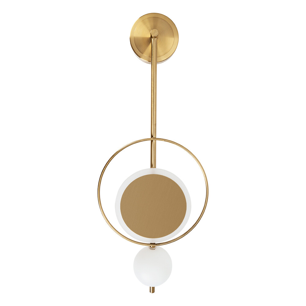 Изображение товара Настенное светодиодное бра Arte Lamp Polaris 7 Вт золото 4000K IP20