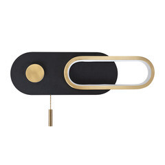 Изображение товара Бра Arte Lamp Polaris светодиодное 10 Вт 220 В черное 4000К IP20 (A2602AP-10BK)