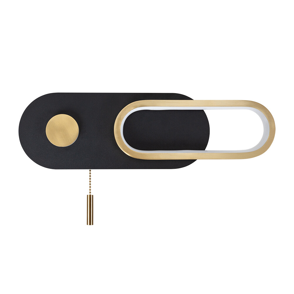 Изображение товара Настенное бра Arte Lamp Polaris LED 10 Вт черное стильное освещение для дома