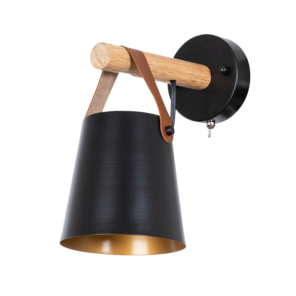 Изображение товара Бра Arte Lamp Thomas E27 60 Вт настенное освещение черное IP20