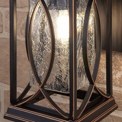 Светильник садово-парковый настенный Elektrostandard Spica черный 270 мм E27 60 Вт IP33 (a048172) - фото 5