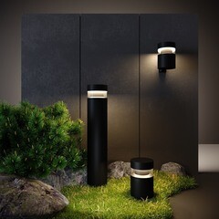 Светильник светодиодный садово-парковый Elektrostandard Techno черный 700 мм 4000К 12 Вт IP65 (a052251) - фото 2