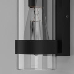 Светильник садово-парковый настенный Elektrostandard Falcon черный 240 мм E27 40 Вт IP43 (a063452) - фото 5