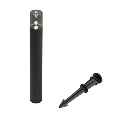 Изображение товара Светильник светодиодный садово-парковый Elektrostandard Hidden черный 550 мм 4000К 3 Вт IP54 (a066036)