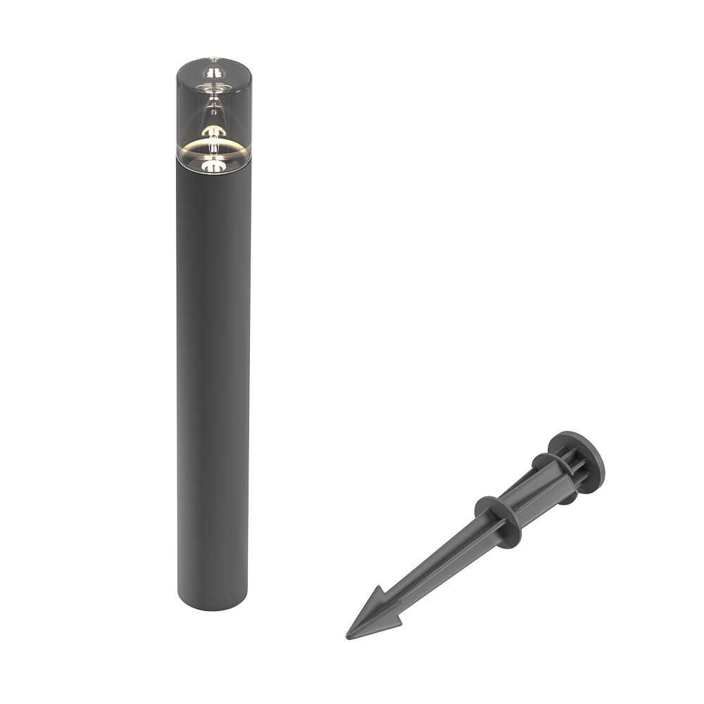 Изображение товара Светильник садово-парковый светодиодный Elektrostandard Hidden 3 Вт IP54 серый