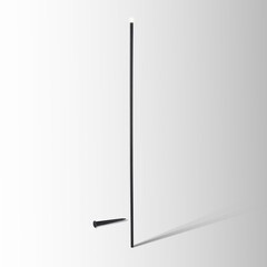 Светильник светодиодный садово-парковый Elektrostandard Lumos черный 800 мм 4000К 1 Вт IP65 (a066689) - фото 3