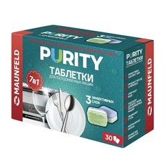 Изображение товара Таблетки для посудомоечной машины Maunfeld Purity All In 1 (30 шт.)