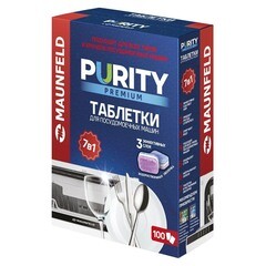 Изображение товара Таблетки для посудомоечной машины Maunfeld Purity Premium All In 1 (100 шт.)