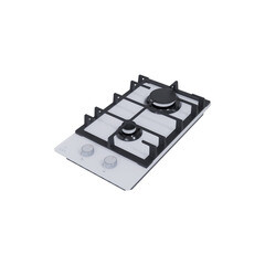 Варочная панель газовая Lex GVG 325 WH 2 конфорки белая - фото 3