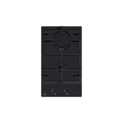 Варочная панель газовая Lex GVG 325 BBL 2 конфорки черная