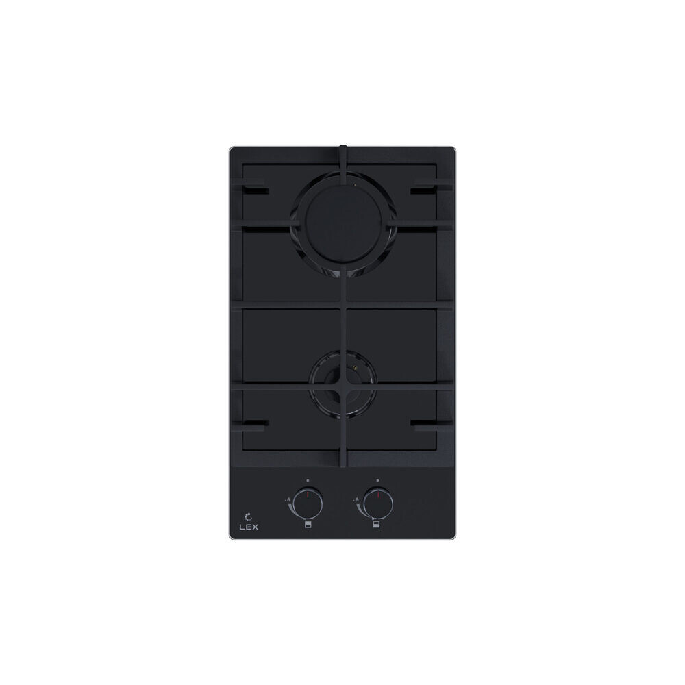 Изображение товара Варочная панель Lex GVG 325 BBL 2 конфорки черная Изображение товара Варочная панель Lex GVG 325 BBL 2 конфорки черная