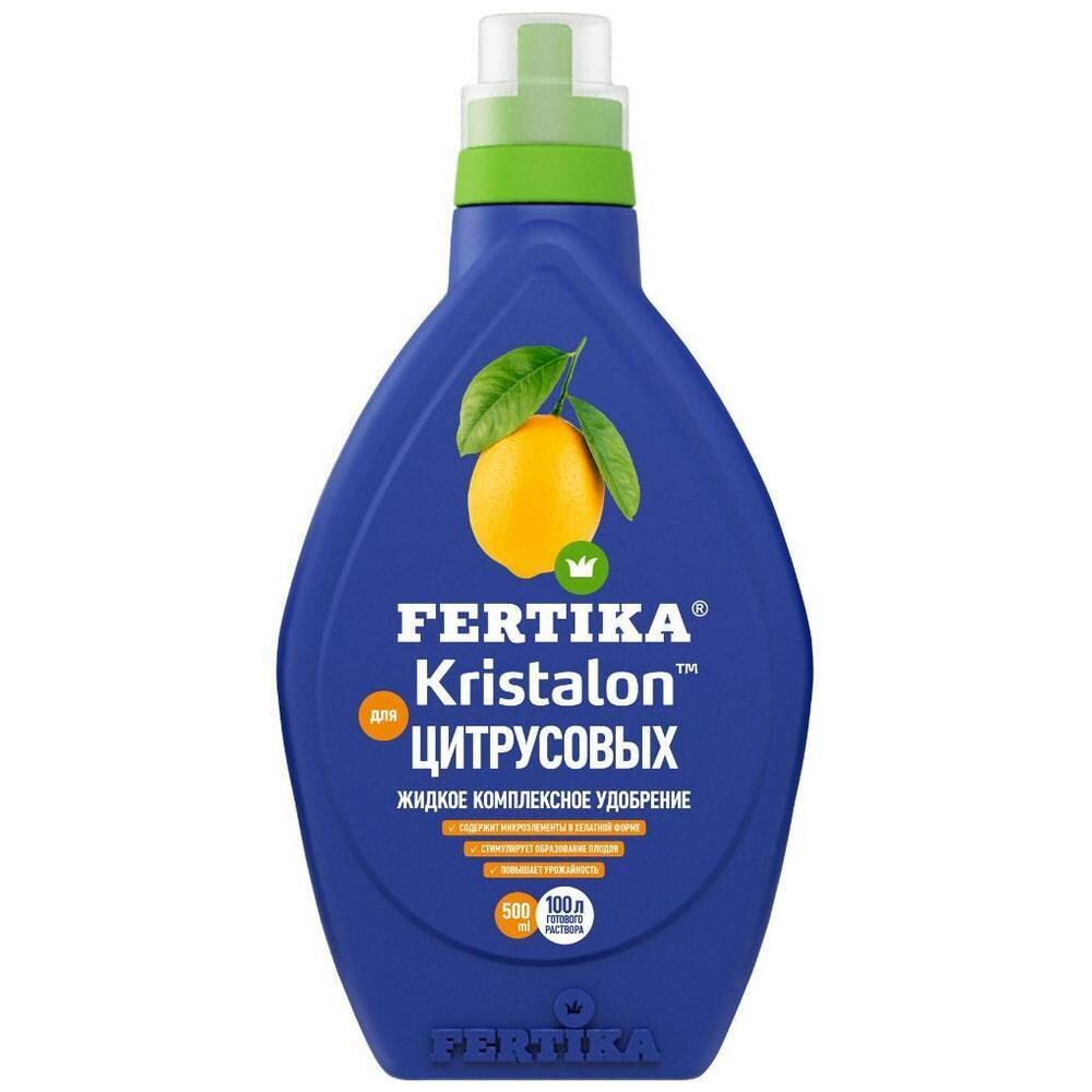 Изображение товара Удобрение жидкое для цитрусовых Кристалон Fertika 0,5 л