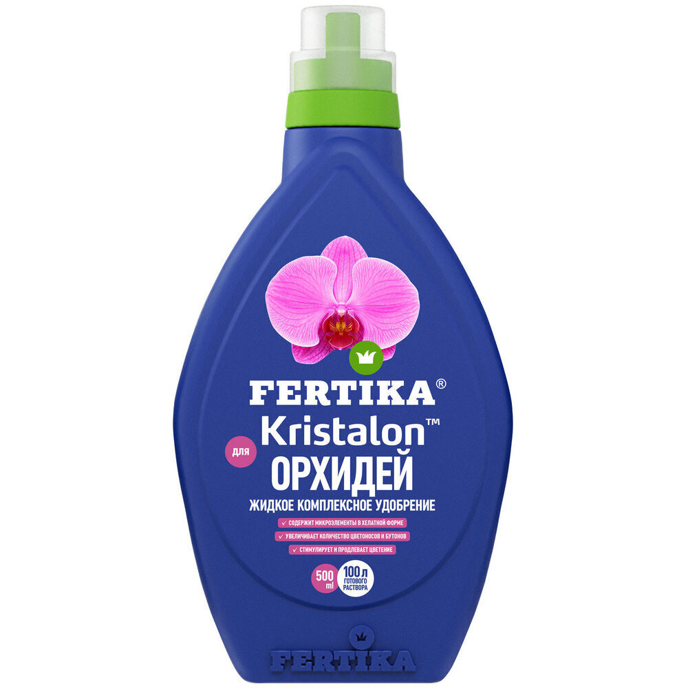 Изображение товара Удобрение жидкое для орхидей Кристалон Fertika 0,5 л