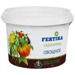 Изображение товара Удобрение органо-минеральное сухое для овощей Fertika 5 кг
