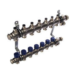 Коллекторная группа Elsen 1 ВР(г) х 7 выходов 3/4 НР(ш) ЕК х 1 ВР(г) - фото 2