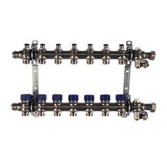 Коллекторная группа Elsen 1 ВР(г) х 7 выходов 3/4 НР(ш) ЕК х 1 ВР(г) - фото 1