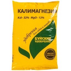 Изображение товара Удобрение минеральное сухое универсальное Калимагнезия Буйские удобрения 0,9 кг