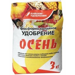 Изображение товара Удобрение сухое универсальное Осень фосфорно-калийное Буйские удобрения 3 кг