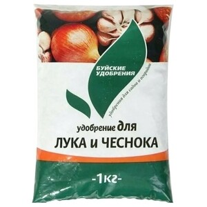 Удобрение сухое для лука и чеснока минеральное Буйские удобрения 1 кг ...
