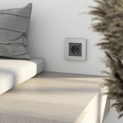 Рамка Werkel AluMax одноместная алюминий (a066324) - фото 2