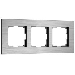 Изображение товара Рамка Werkel AluMax трехместная алюминий (a066326)