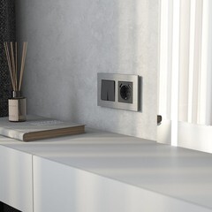 Рамка Werkel AluMax двухместная алюминий (a066327) - фото 2