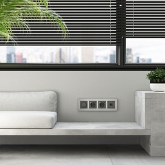 Рамка Werkel AluMax четырехместная алюминий (a066328) - фото 3