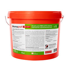 Клей полиуретановый для ПВХ и LVT плитки Homa Homaprof 850 STP 5 кг - фото 2