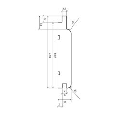 Вагонка осина Софтлайн сорт А 16х93х2500 мм S раб.= 2,18 кв.м сращенная - фото 2