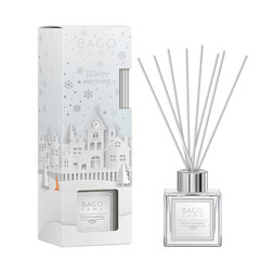 Аромадиффузор с палочками Bago home Морозное утро 90 мл - фото 1