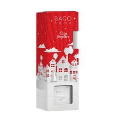 Аромадиффузор с палочками Bago home Вечер у камина 90 мл - фото 2
