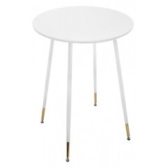 Изображение товара Стол кухонный круглый d0,9 м белый Bianka (11629)