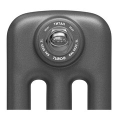 Радиатор стальной трубчатый Rifar Tubog 1800х276 мм 3/4 6 секций нижнее подключение титан - фото 3