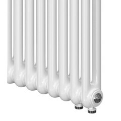 Радиатор стальной трубчатый Rifar Tubog 1800х552 мм 3/4 12 секций нижнее подключение белый - фото 4