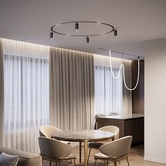 Светодиодный трековый светильник магнитный Elektrostandard Slim Magnetic 4200К 12 Вт 6 кв.м черный (a066517) - фото 5